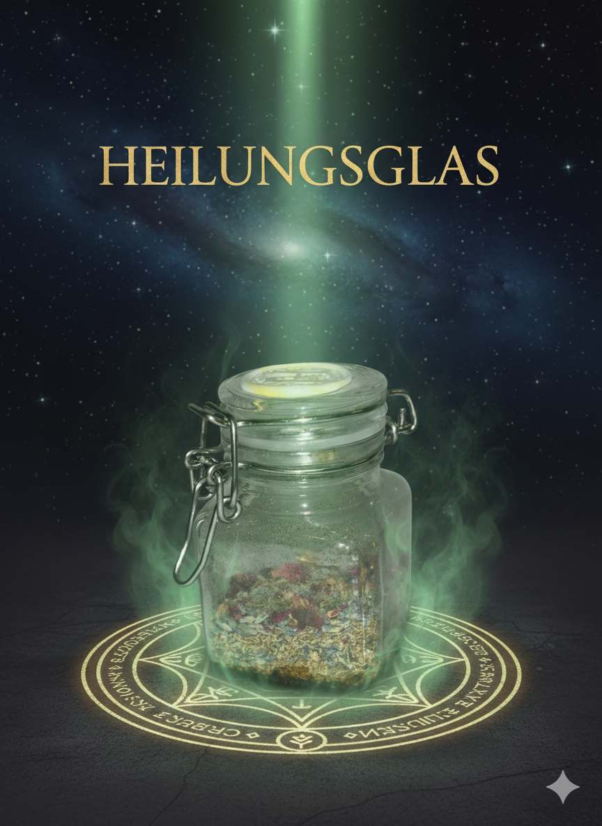 Heilungs-Glas: Energetische Begleitung & Regeneration