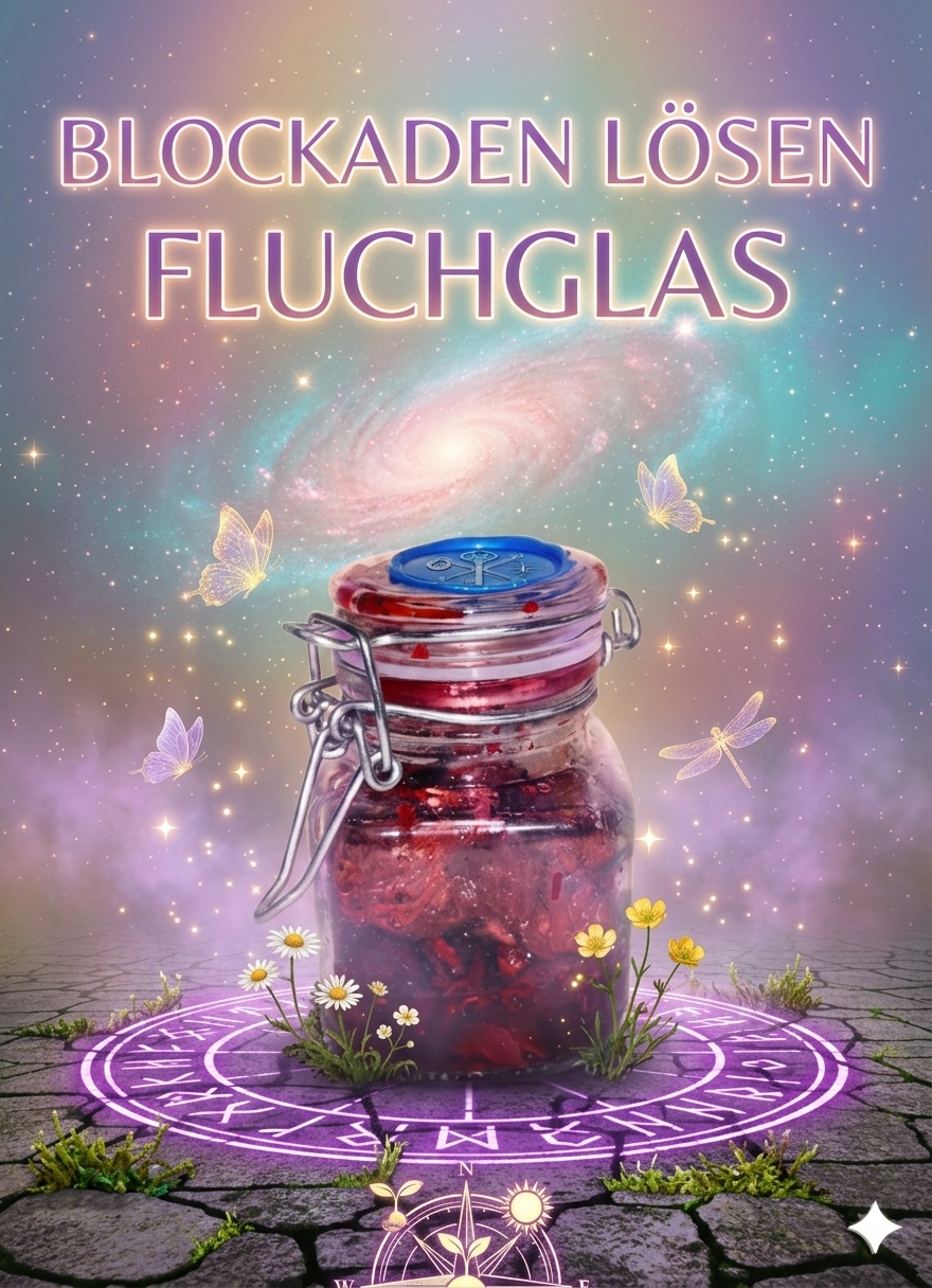 Blockaden lösen Fluchglas – Befreie deinen Weg