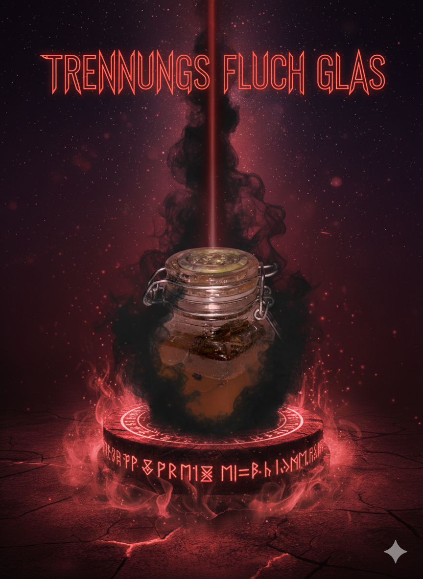 Befreiungs-Ritual: Das Trennungs-Fluchglas