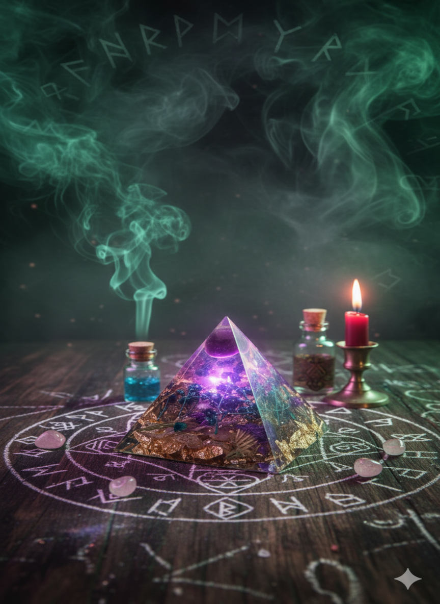 ✨Kleine Energetische Kristall-Pyramide ✨